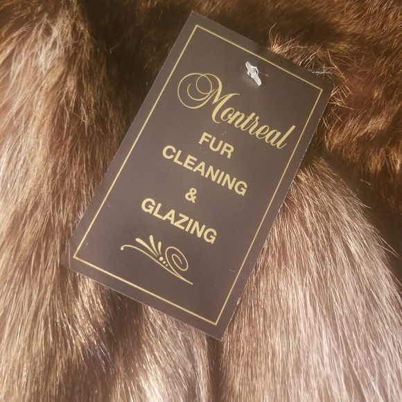 COPY - Racoon full length fur coat Size 10-12 - Picture 10 of 12